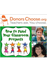 DonorsChoose Tips for Success