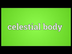 Celestial body Meaning