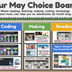 Our May Choice Board 2021 - Go