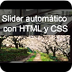 Slider automático en HTML