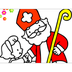 Sinterklaas Kleurplaat