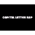 Capital Letter Rap 