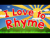 I Love to Rhyme | English Song