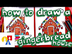 How To Draw A Gingerbread Hous
