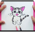 Como dibujar un gato paso a pa