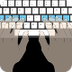 Keyboard tutorial and typing t