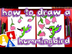 How To Draw A Hummingbird (for