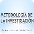 Metodología de la Investigació