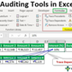Advance Excel Auditing formula