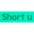 Short u