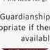 Introduction to Guardianship a