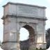 Arco de Tito: Valadier y Stern