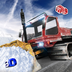 Snow Plow Excavator Sim 3D 