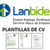 Plantillas CV Lanbide