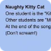 Naughty Kitty Cat - YouTube