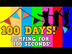 100 Days! (Jumping for 100 Sec