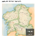 Mapa de poetas galegos