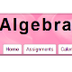 Algebra IB Home Page
