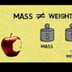 Mass & weight