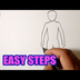 How to draw a person | EASY TO