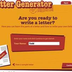 Letter Generator | Read Write
