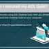How Can I reinstall my AOL Gol