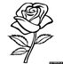 Rose Coloring Page | Free Rose