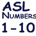 ASL Numbers 1-10 | Sign Langua