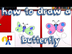 How To Draw A Cartoon Butterfl