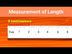 Measurement of Length | Use of