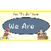 We Are... | To Be Verb Form | 