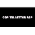 Capital Letter Rap (With Vocal