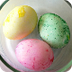 Baking Powder Easter Eggs