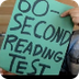 60 Second Reading Test (Can YO