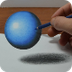 Drawing a Floating, Levitating
