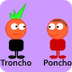 Troncho y Poncho, vídeo