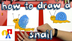How To Draw A Snail (for