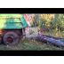 Self-Loading Logging Truck