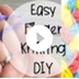 How to Finger Knit,
