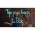 Tips para empezar tu Blog - Yo