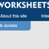 Interactive worksheets by Svet