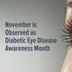 November Is Observed as Diabet