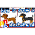 How To Draw A Dachshund 