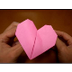 origami beating heart 