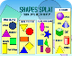 Shapes Splat Math Game