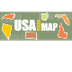 USA Puzzle Map