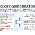 Online Cloze Test Creator