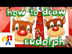 How To Draw Rudolph