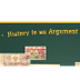 Historical Argument