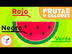 Aprende las frutas y sus color